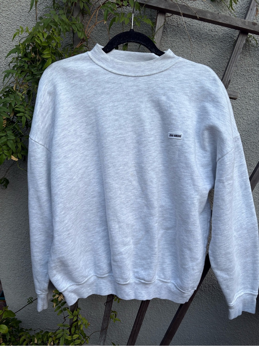 JOAH BROWN Classic Crew Pullover pearl grey - Picture 5 of 8